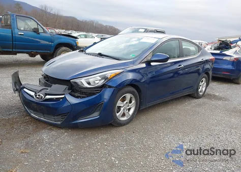 2015 Hyundai Elantra Se z USA, uszkodzony, nr VIN 5NPDH4AE6FH547426
